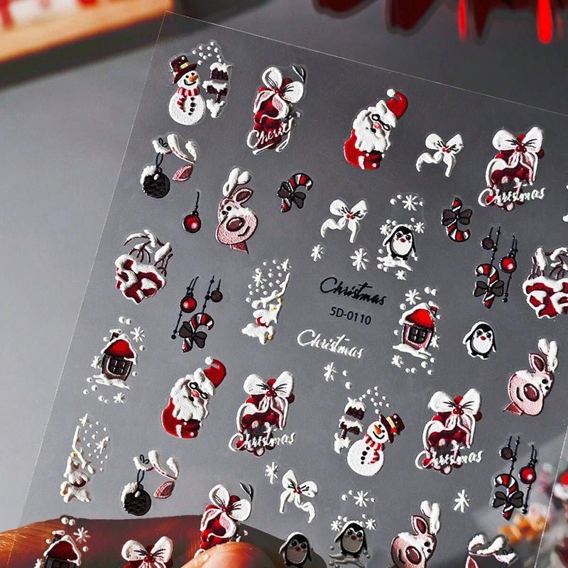 Christmas Stickers 5D-0110