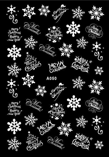 Christmas Nail Stickers Young Nails Ireland